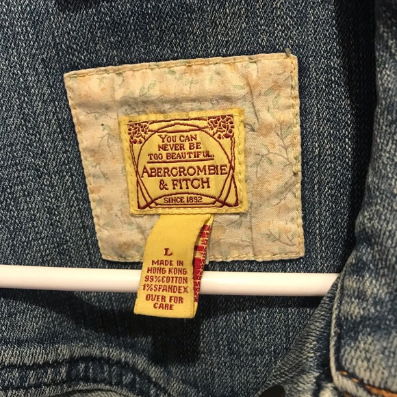Abercrombie & Fitch denim jacket - Picture 3 of 5